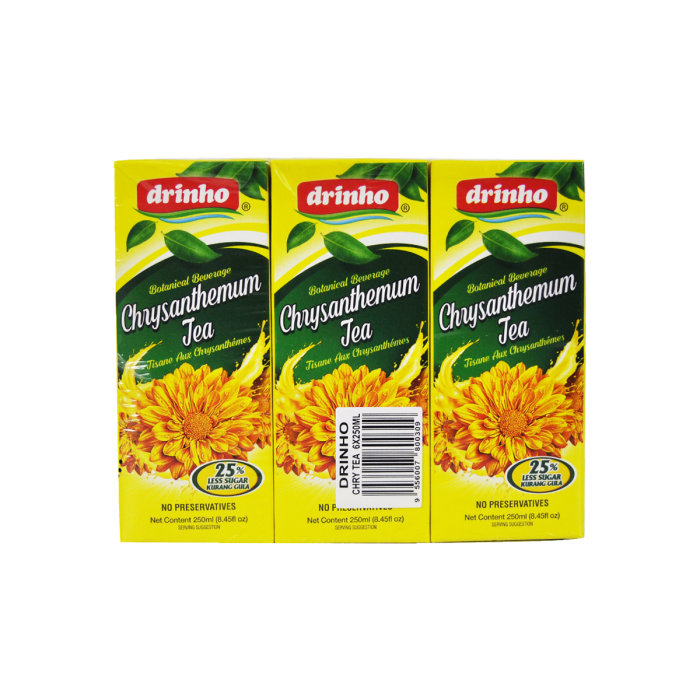 DRINHO Chrysanthemum Tea Drink 6x250ml - Image 2