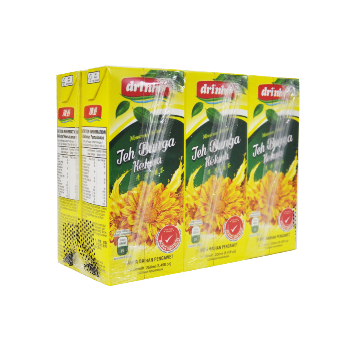 DRINHO Chrysanthemum Tea Drink 6x250ml - Image 3