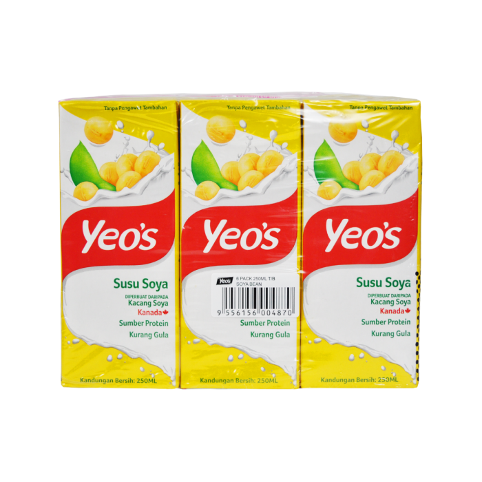 YEOS Soya Milk 6x250ml - Image 2